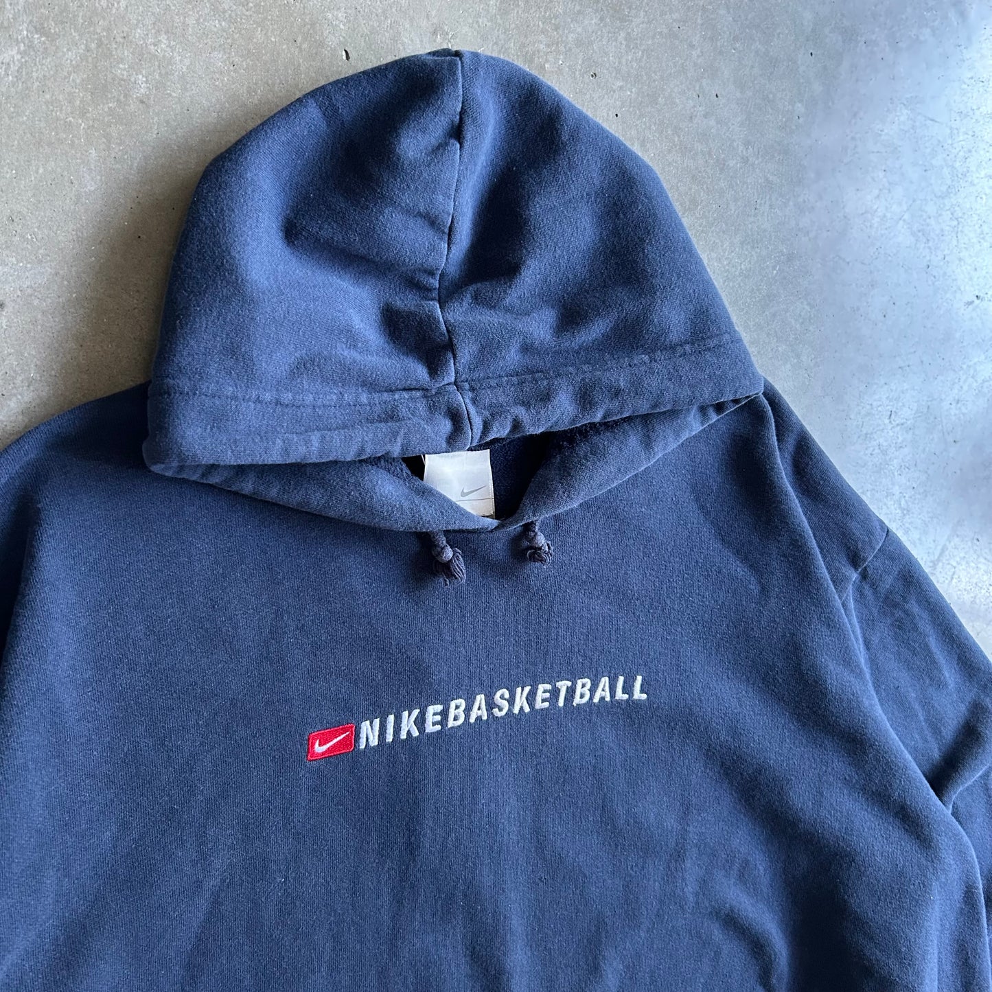 Vintage Nike Basketball Navy White & Red Hoodie