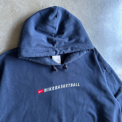 Vintage Nike Basketball Navy White & Red Hoodie