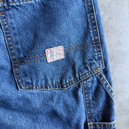 Y2K Levi’s Signature Dark Blue Painter Jorts