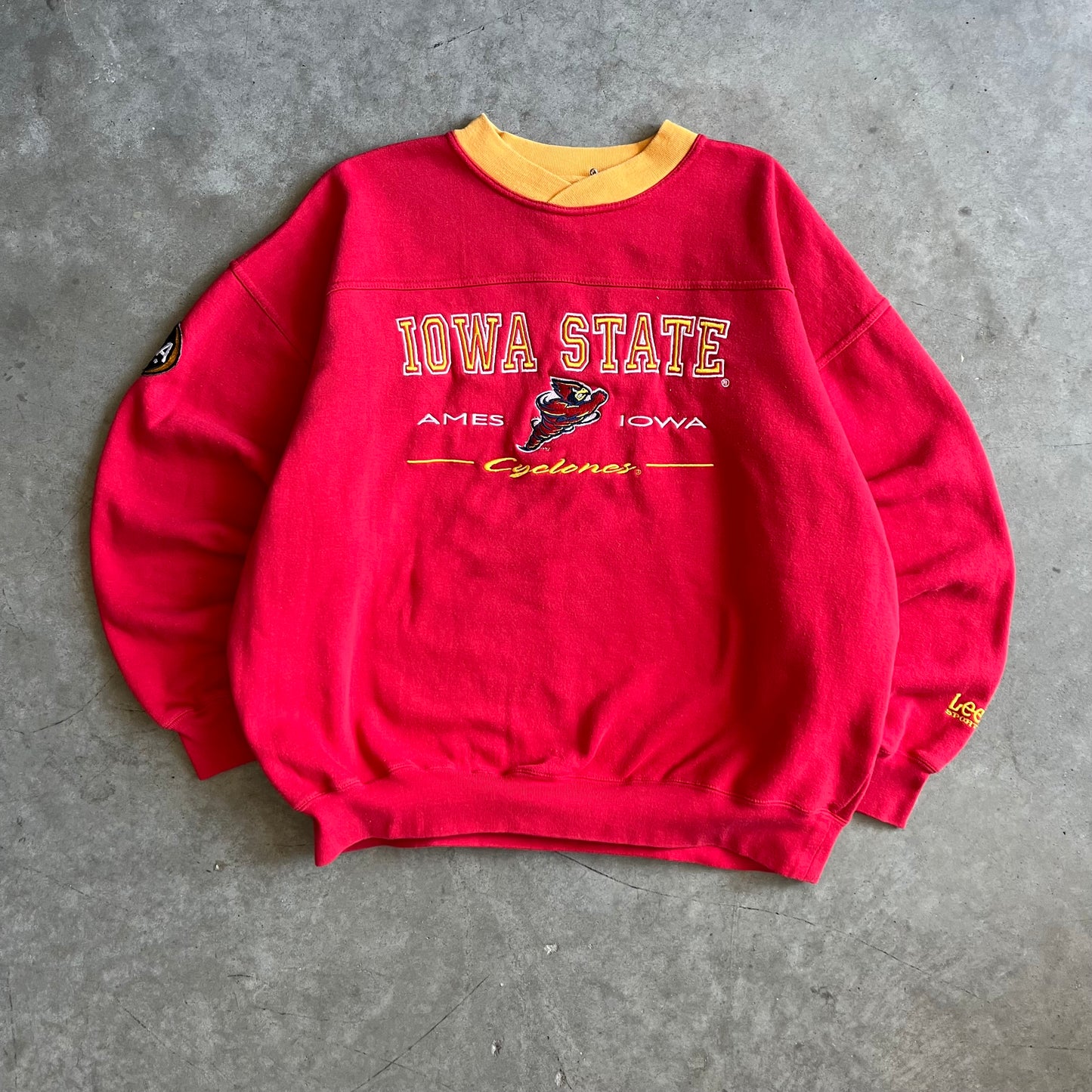 Vintage Iowa State NCAA Patch Sweatshirt