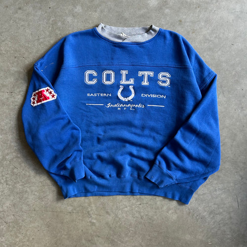 Vintage Lee Sport Indianapolis Colts NFL Blue Sweatshirt