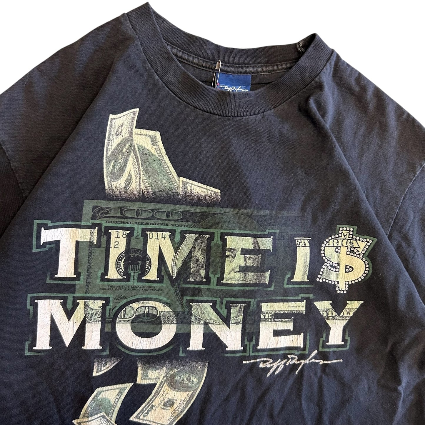 Y2K Ruff Ryders Time Is Money T Shirt