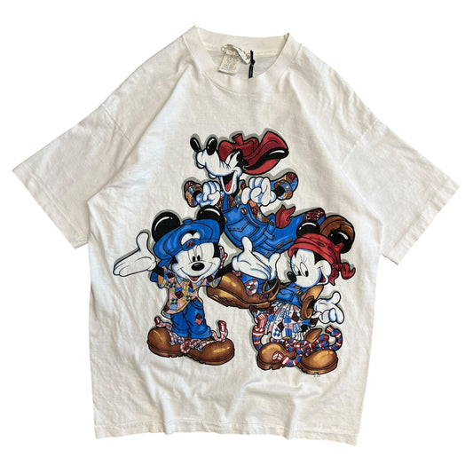 Vintage Mickey, Goofy & Minnie Fit Pic Tee