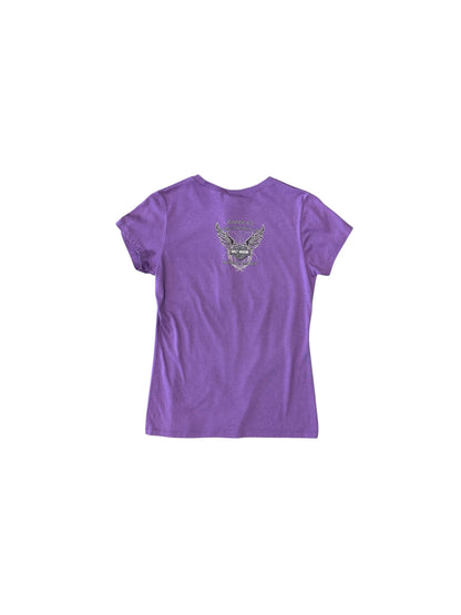 Women’s Harley Davidson Purple T Shirt