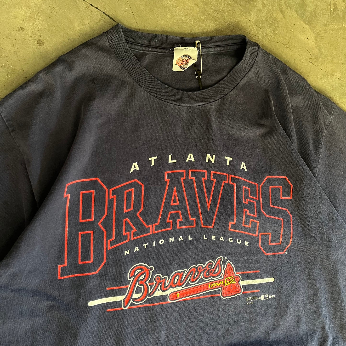 Vintage ‘99 Atlanta Braves Logo Tee