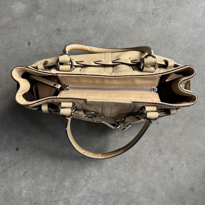 Coach Y2K Hamptons Beige Shoulder Bag