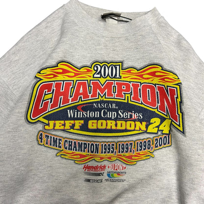 2001 Jeff Gordon Winston Cup Champion Grey Sweatshirt