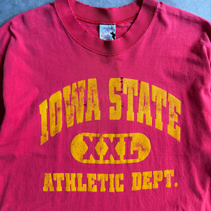 Y2K Distressed Iowa State Athletic Dept Tee