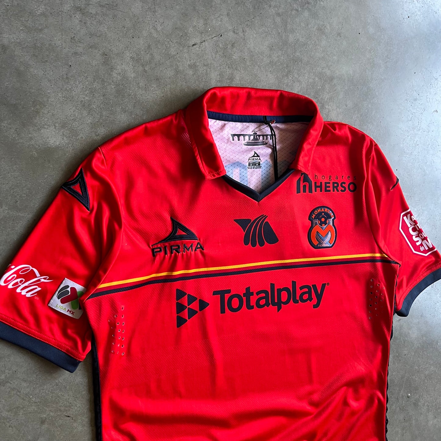Pirma Monarcas Morelia 2015-16 Away Soccer Jersey