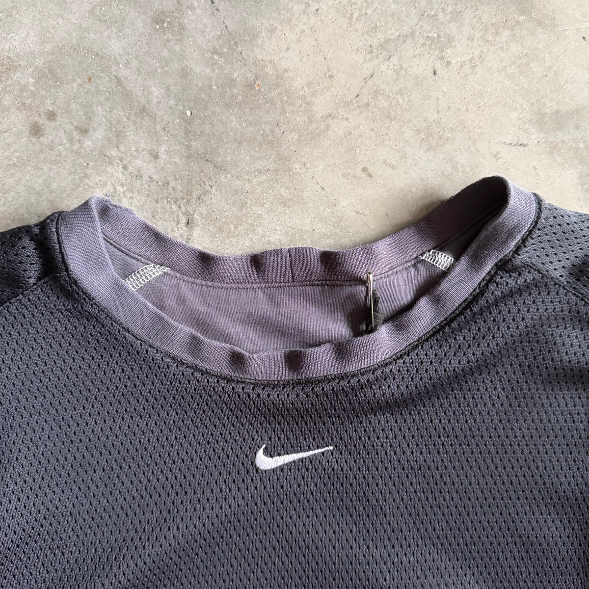 Vintage Nike Reversible Black Basketball Mesh Longsleeve
