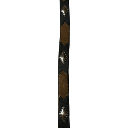 Vintage Western Diamond Concho Belt