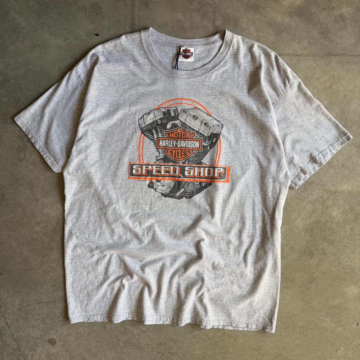 Harley Davidson Speed Shop Engine T Shirt