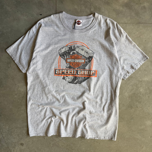 Harley Davidson Speed Shop Engine T Shirt