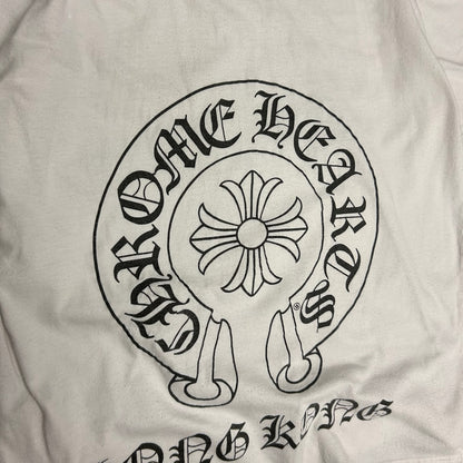 Chrome Hearts Hong Kong Horseshoe Tee White