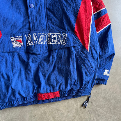 Vintage Starter New York Rangers Windbreaker Coat