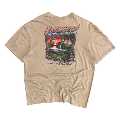 Y2K Harley Davidson Hammond Louisiana Tee