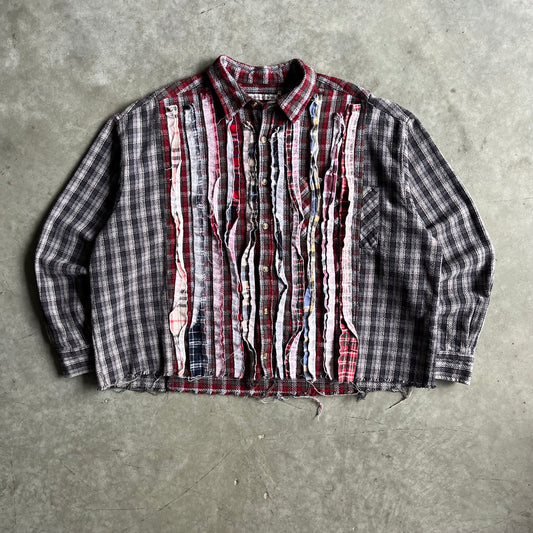 Rebuild By Needles 10 Cut Flannel Button Up Shirt