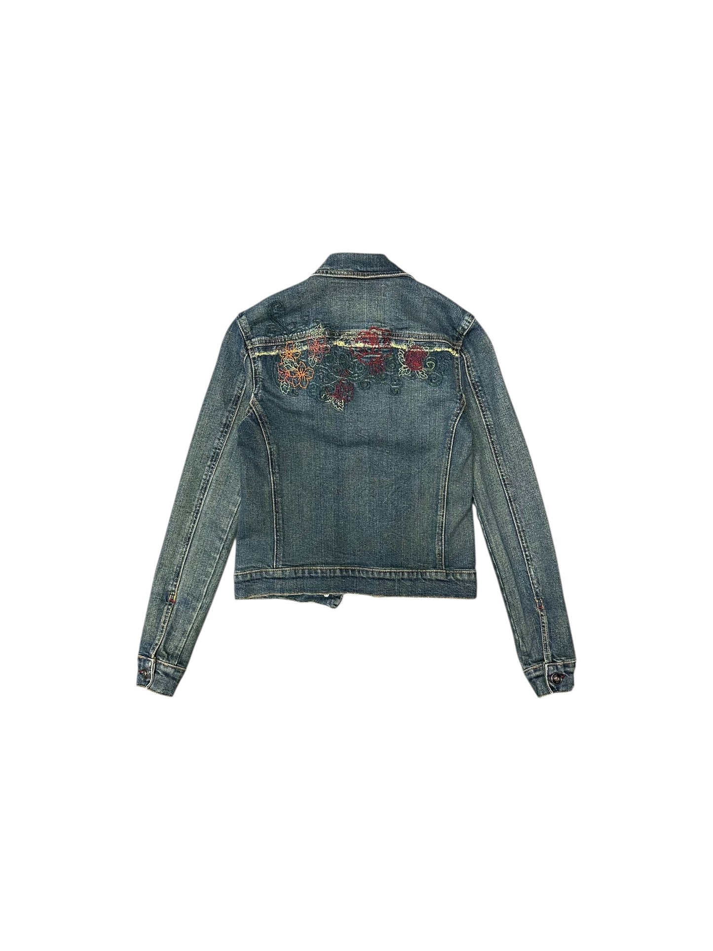 Women’s Y2K Fioucci Embroidered Jean Jacket