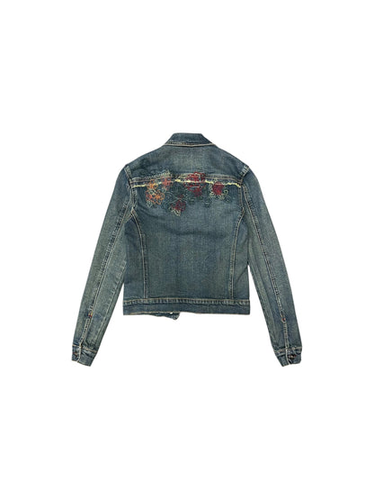 Women’s Y2K Fioucci Embroidered Jean Jacket