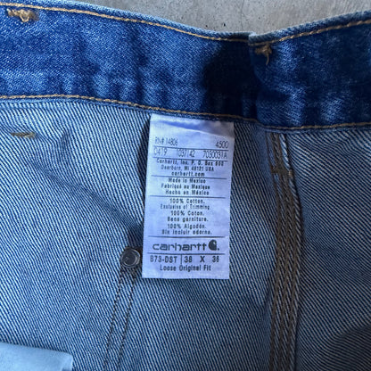 Carhartt Blue Double Knee Carpenter Jeans NWT