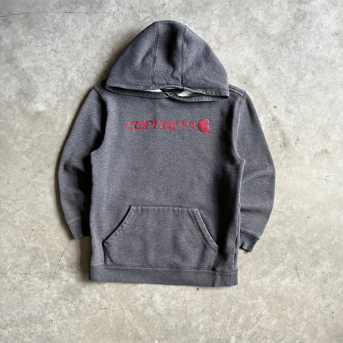 Youth Carhartt Spell Out Hoodie
