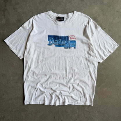 Y2K Chase Authentics NASCAR Dale Jr #3  White Tee