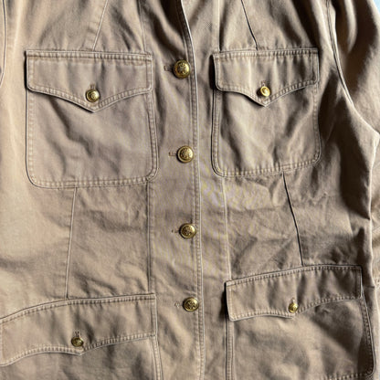 Women’s Ralph Lauren Military Utility Jacket Khaki Brown