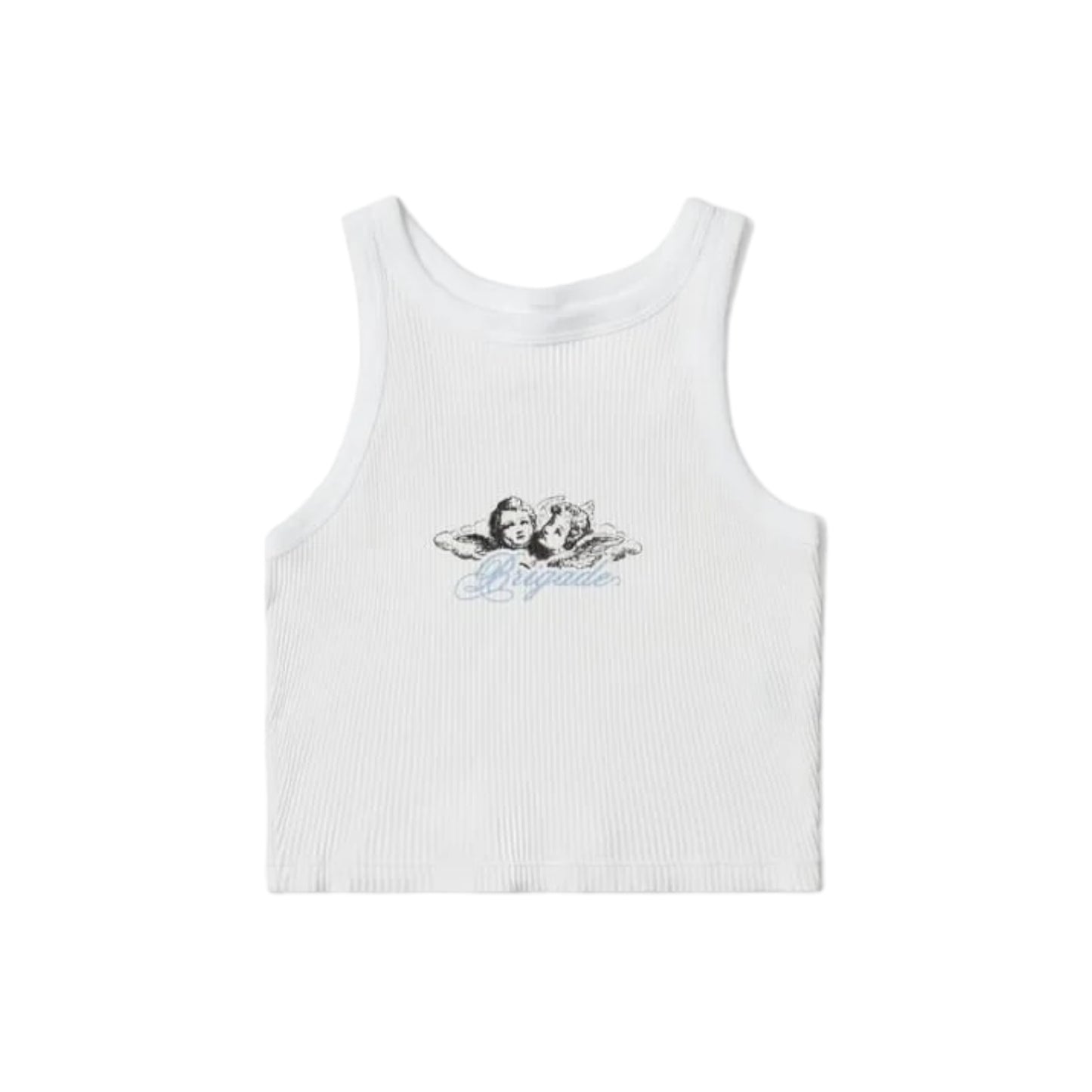 Brigade - Cherub Cropped Ribbed Tank Top