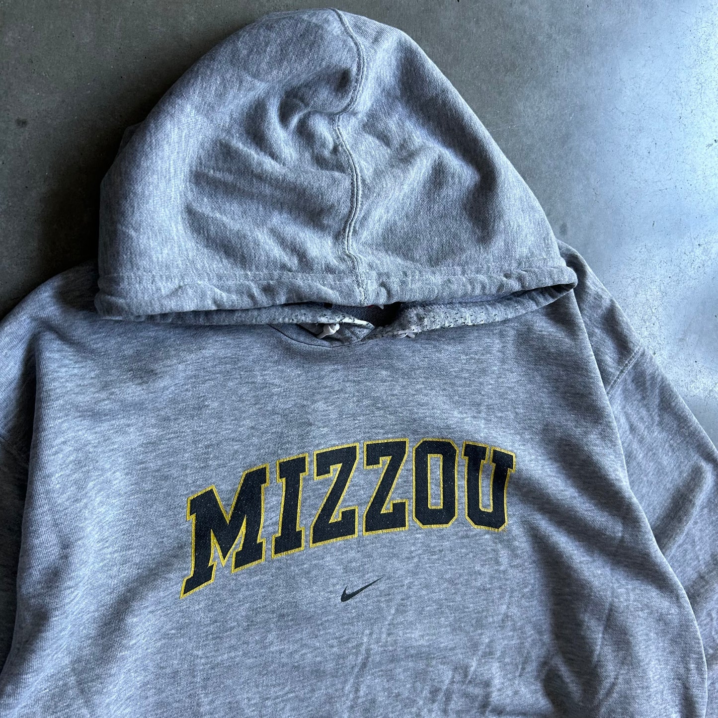Y2K Team Nike Mizzou Center Swoosh Hoodie
