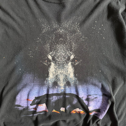 Y2K Guardian Wolf Protector Of Nature Tee