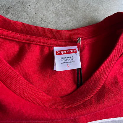 Supreme Playboi Carti Portrait Tee - Red