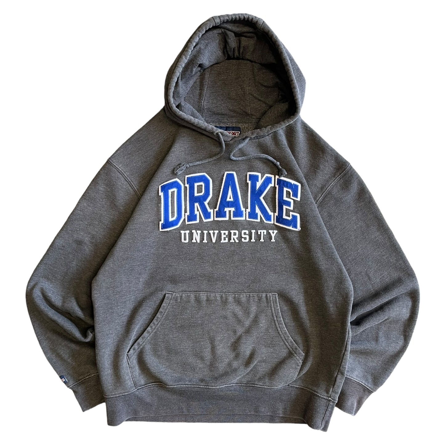 Y2K Jansport Drake University Spell Out Hoodie