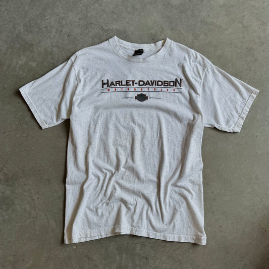 Y2K Sturgis Harley Davidson Pepper Gray Logo Tee
