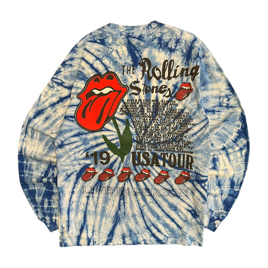 Tie Dye Rolling Stones 2019 USA Tour Longsleeve