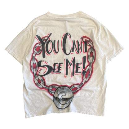 Y2K Autographed John Cena RAW Airbrush Tee
