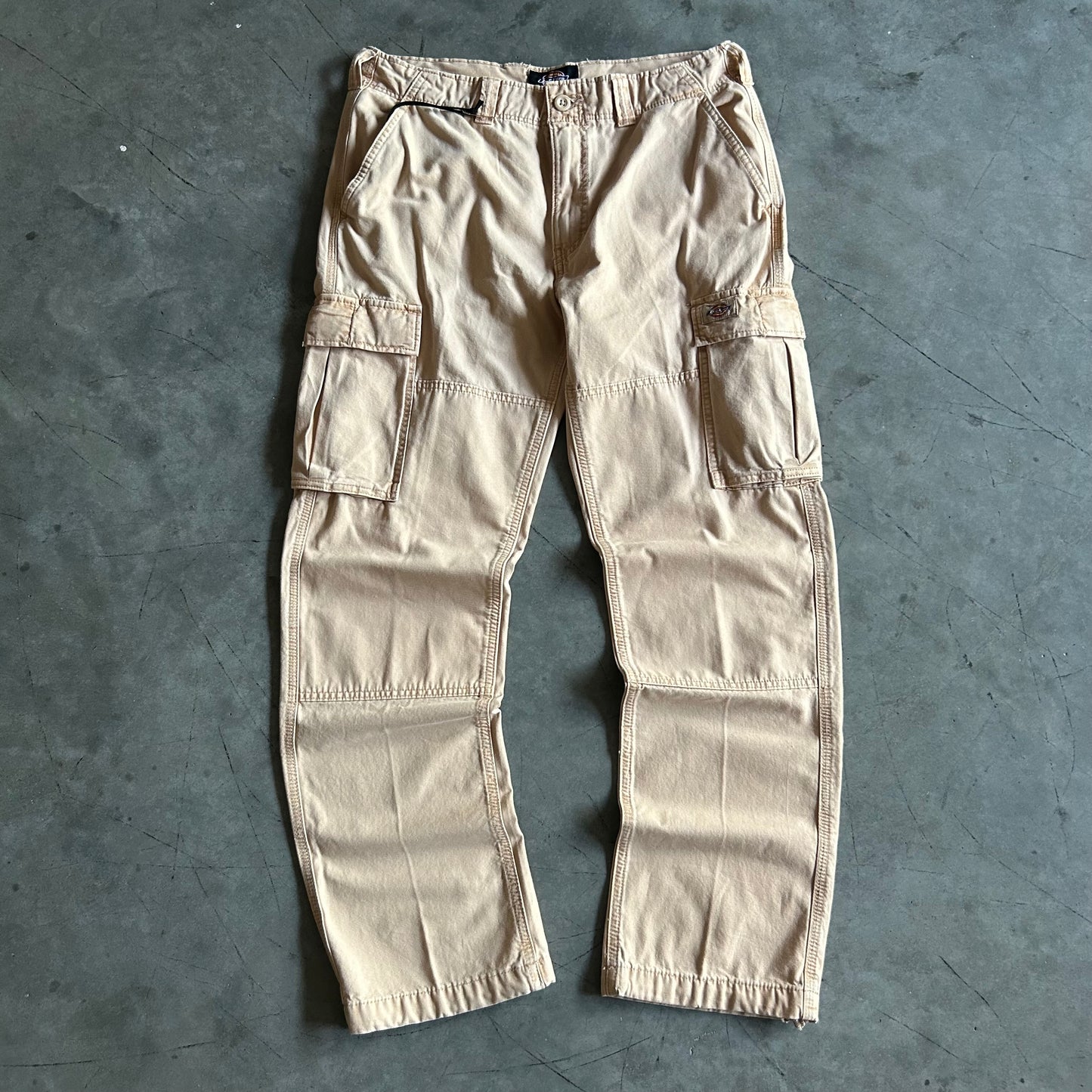 Y2K Dickies Peach Tan Cargo Pants
