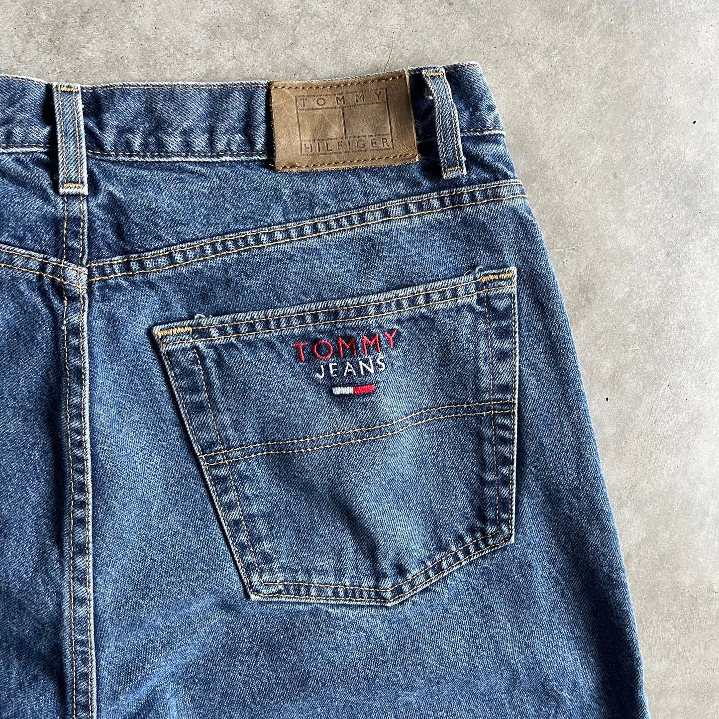 Y2K Tommy Hilfiger Dark Wash Baggy “Freedom” Jeans
