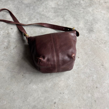 Vintage Coach Pochette Brown Crossbody