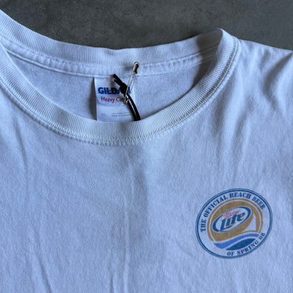 Y2K Miller Lite “Beach Beer” Seal Tee