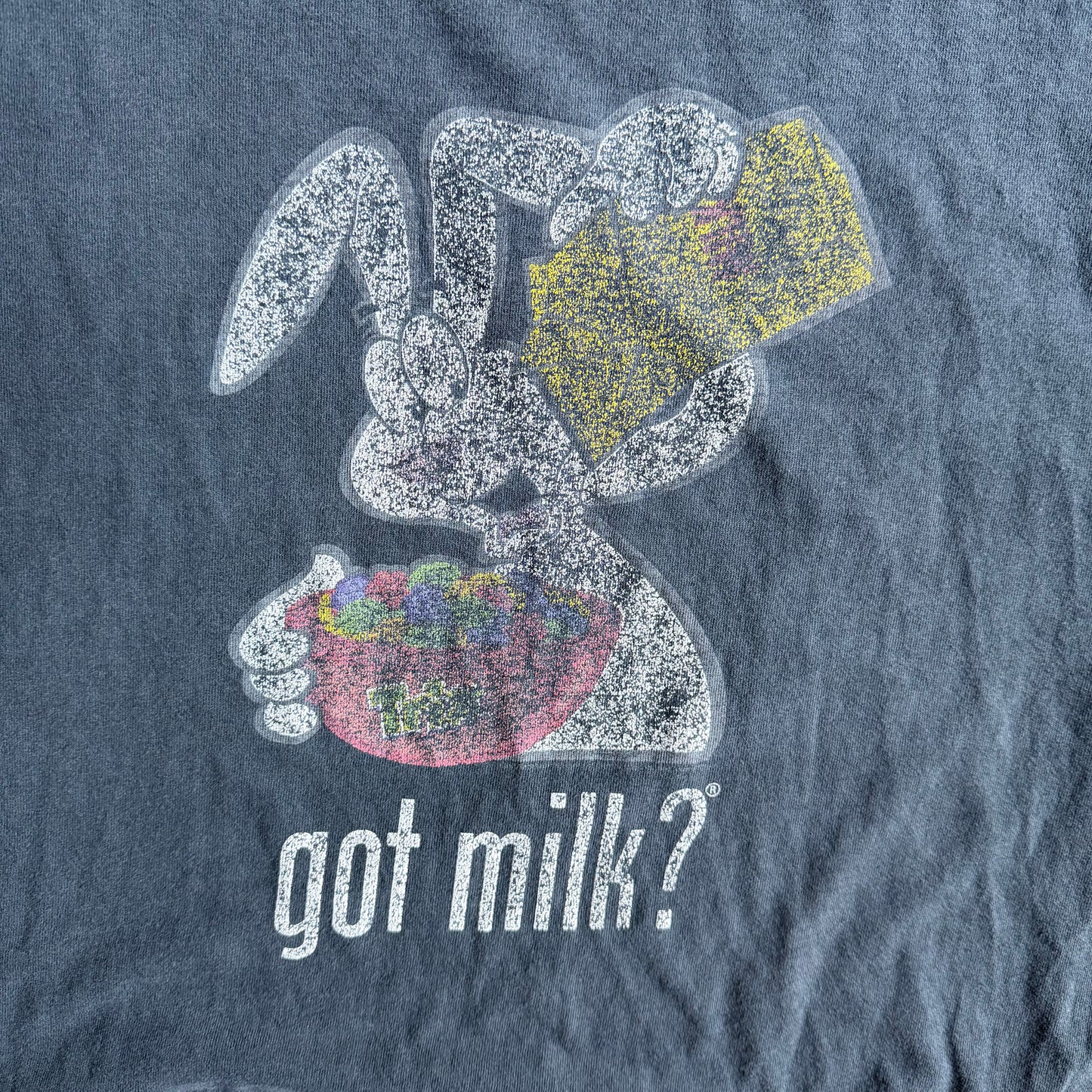 Vintage Trix Got Milk Fader Cereal Tee