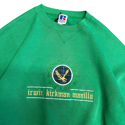 Vintage Kelly Green Irwin Kirkman Manilla Sweatshirt