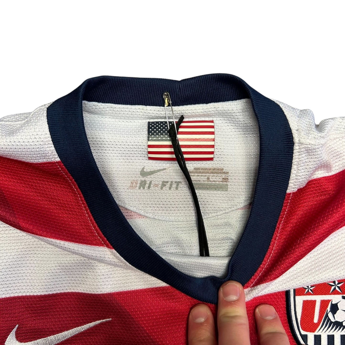Nike USA USMNT Waldo Home Morgan Soccer Jersey