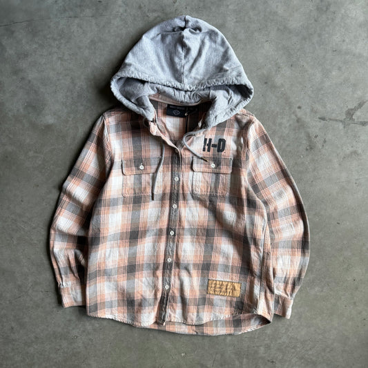 Harley Davidson Flannel Hoodie