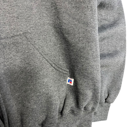 Vintage Russell Grey Zip Up Hoodie
