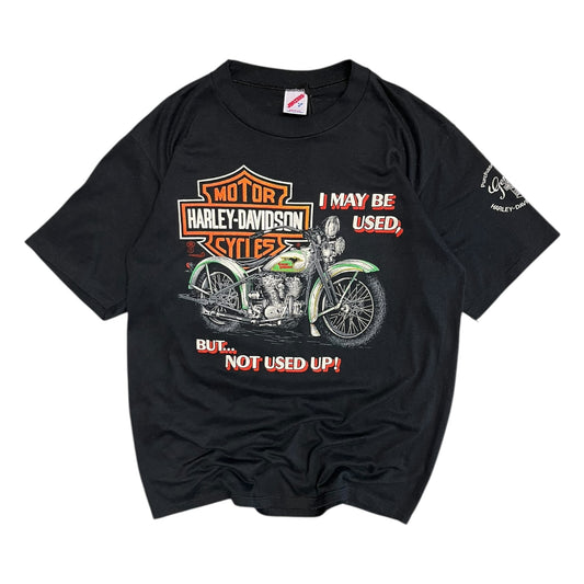 Vintage Harley Davidson I May Be Used London England T Shirt