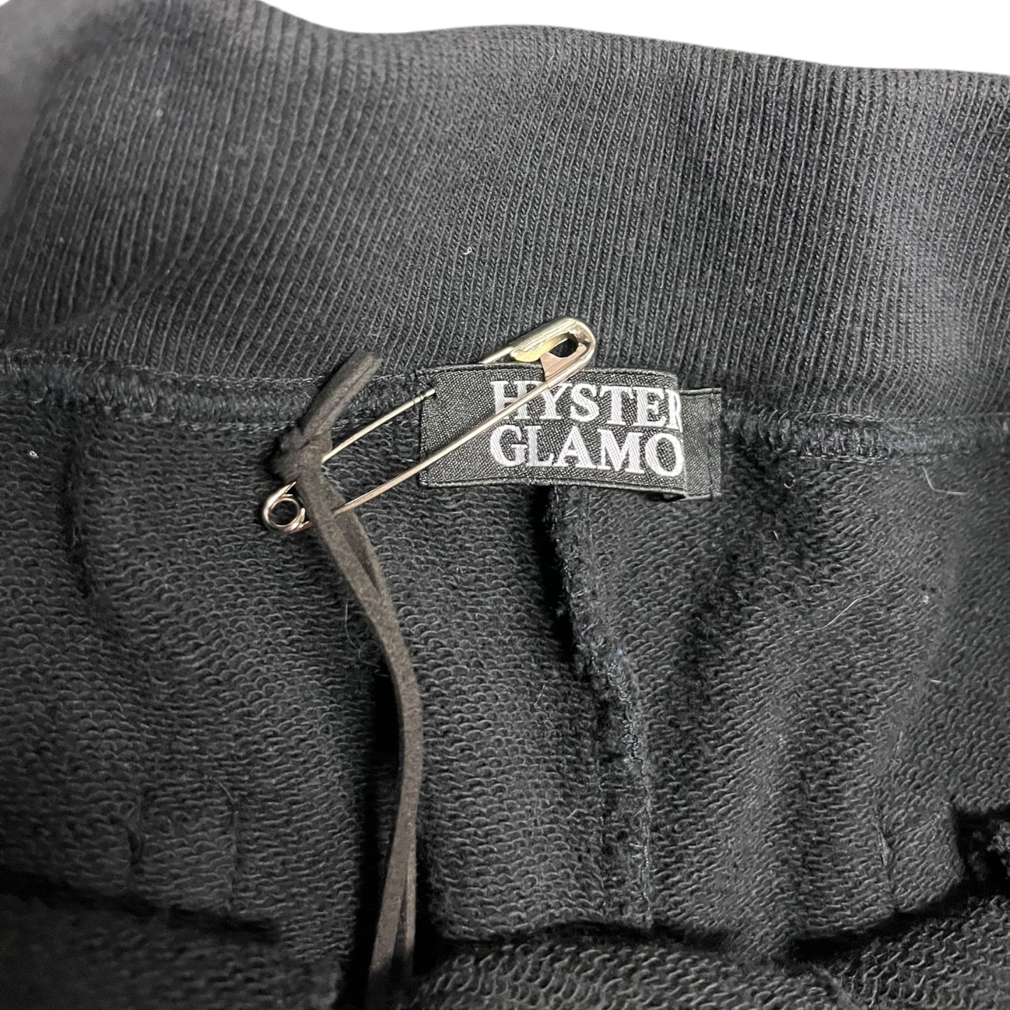 Hysteric Glamour Mini Logo Patch Sweatpants