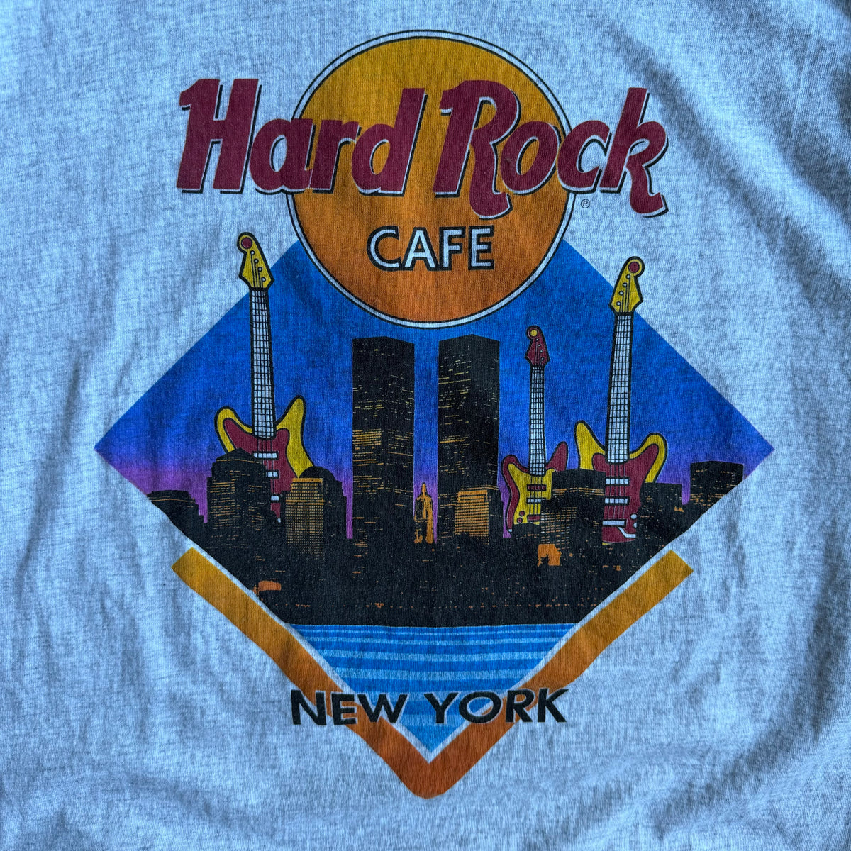 Vintage Hard Rock Cafe New York Twin Towers T Shirt