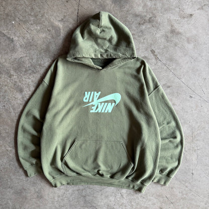 Travis Scott Cactus Jack x Jordan Army Green Logos Hoodie