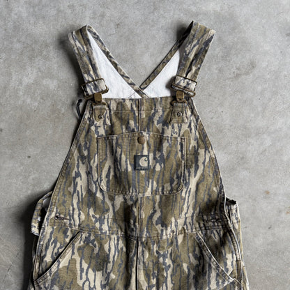 Y2K Women’s Carhartt Camo Double Knee Snow Overalls