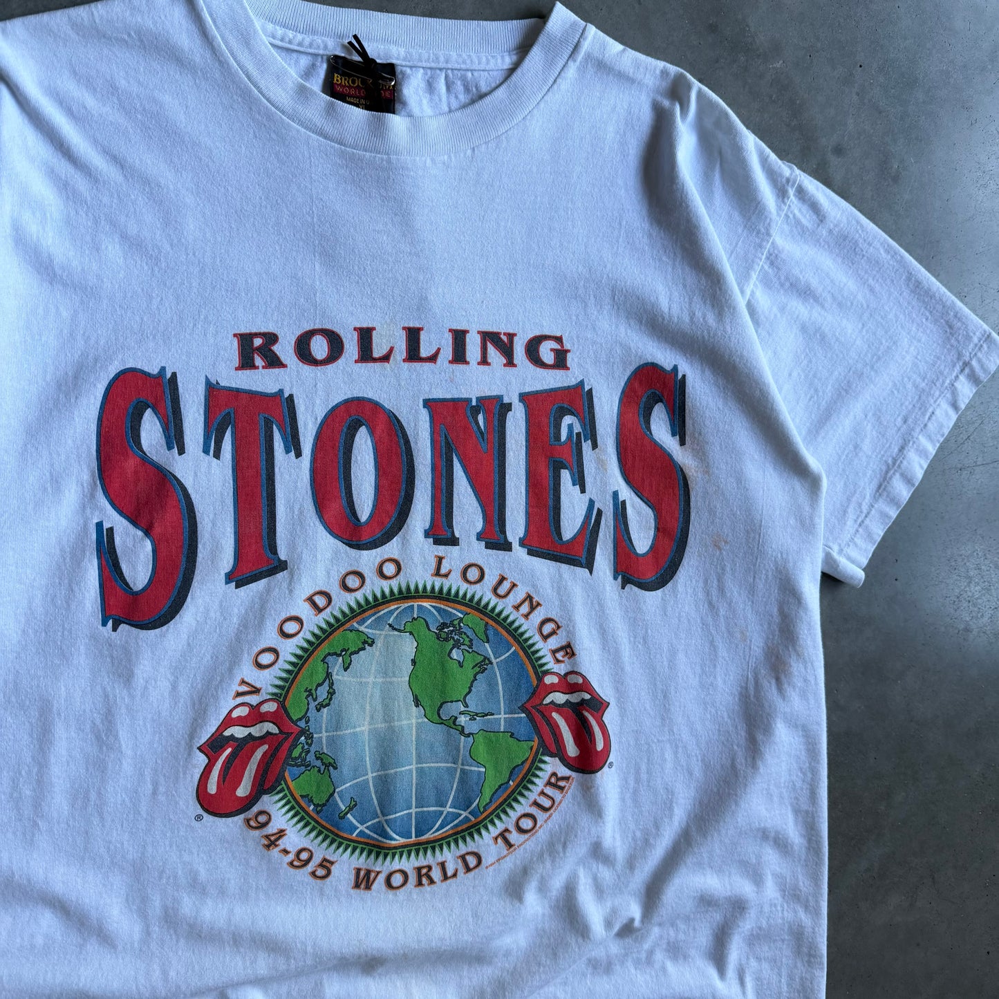 Vintage Rolling Stones 94-95 Voodoo Lounge World Tour Tee